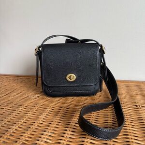 Coach Rambler 16 Pebbled Leather